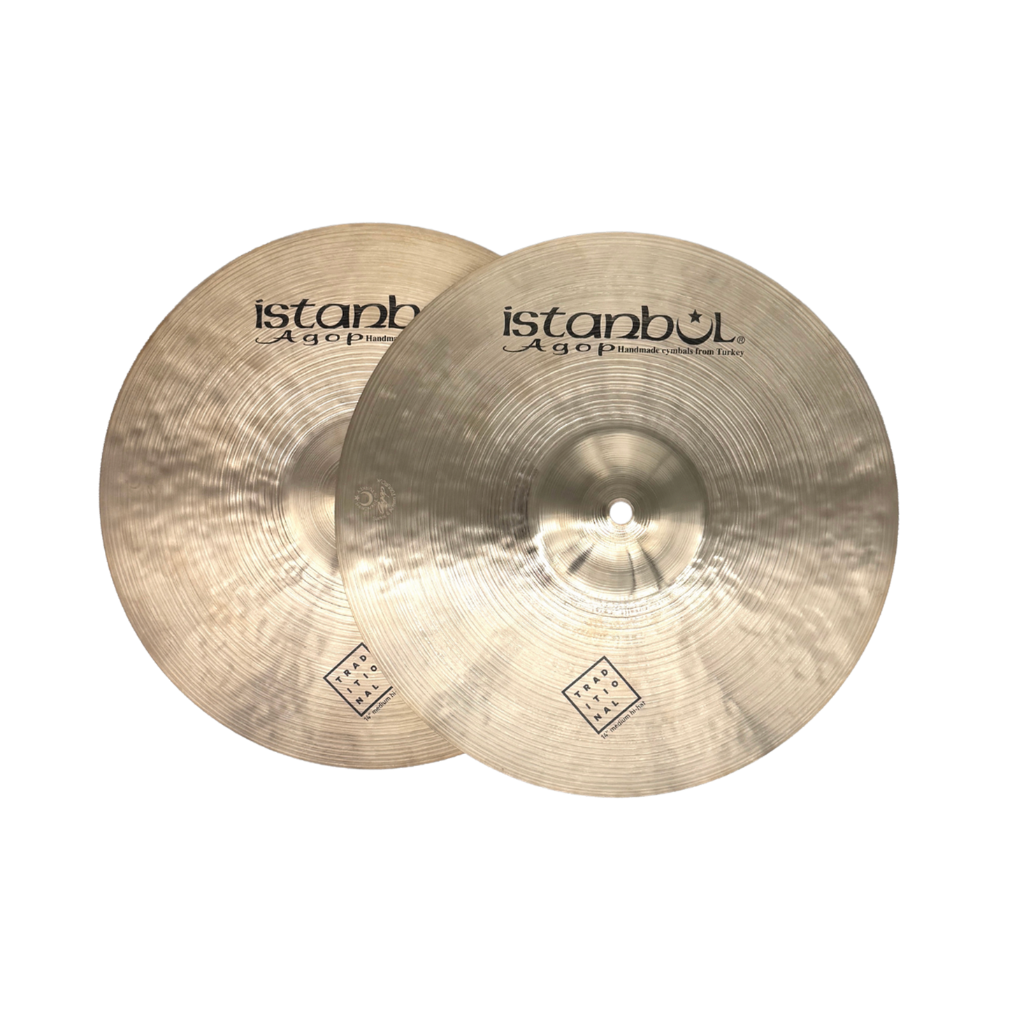 Istanbul Agop 14" TRADITIONAL MEDIUM HI HAT