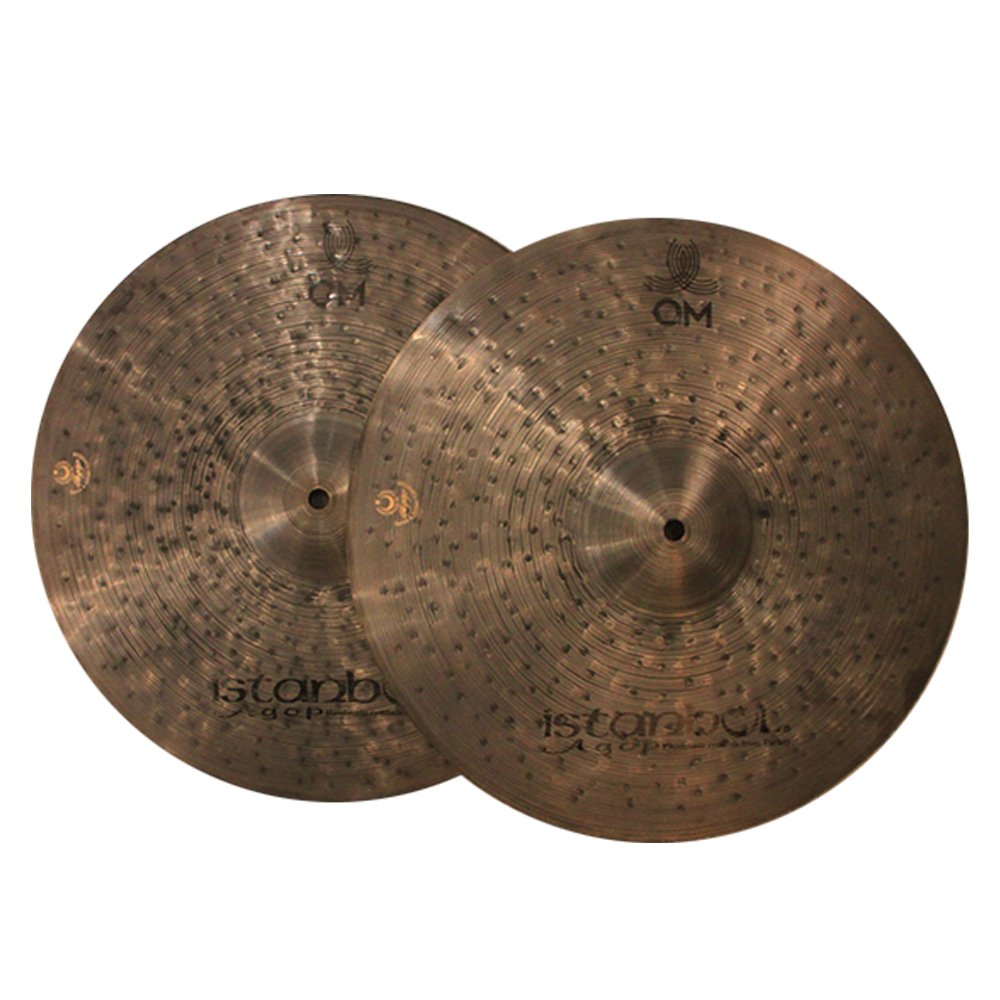 Istanbul Agop 15" OM HI-HATS CINDY BLACKMAN SANTANA
