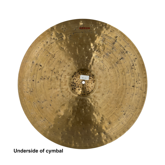 Istanbul Agop 20" 30TH ANNIVERSARY MEDIUM RIDE WITH LEATHER BAG