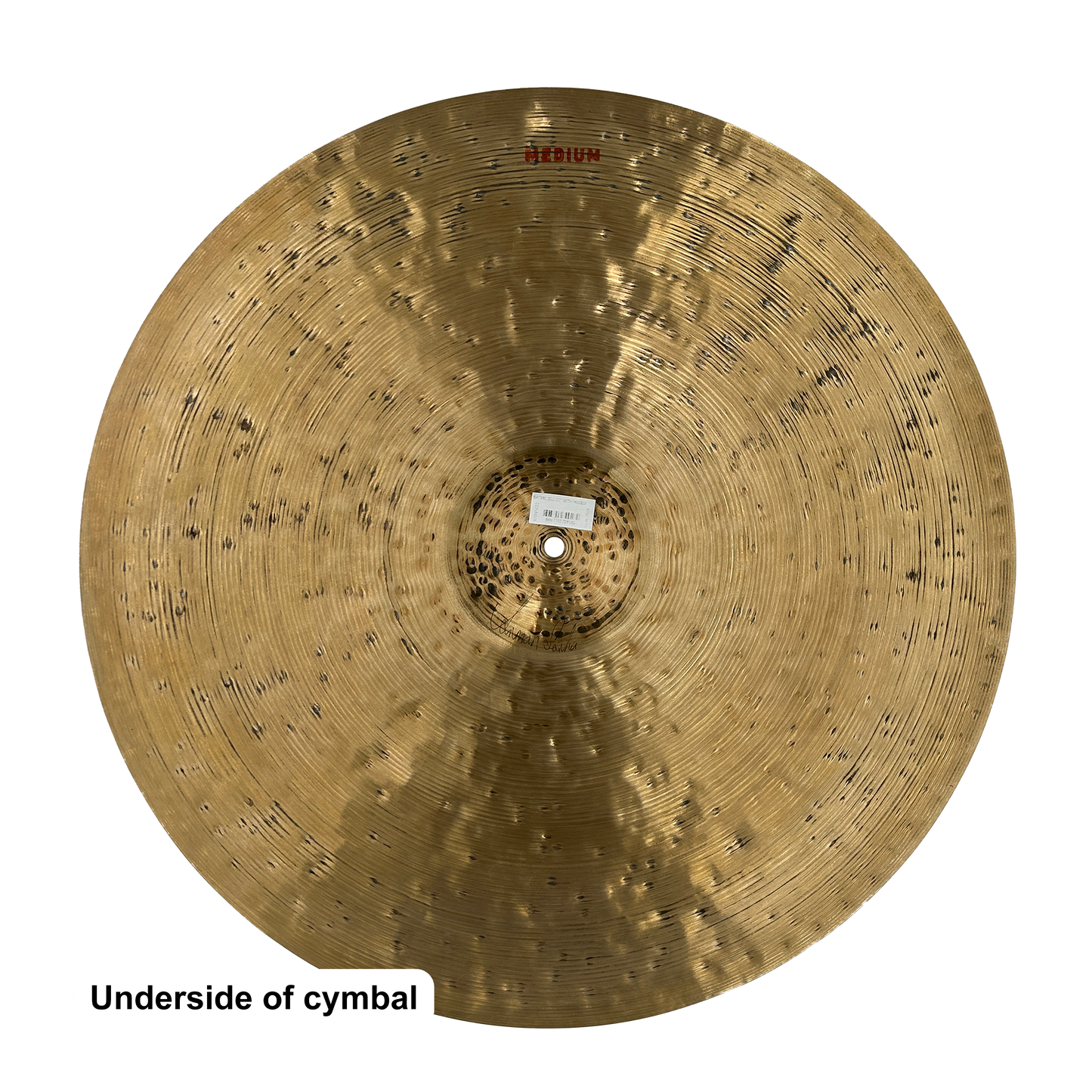 Istanbul Agop 22" 30TH ANNIVERSARY MEDIUM RIDE WITH LEATHER BAG