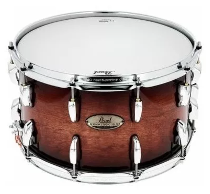Pearl Session Studio Select Gloss Barnwood Burst Snare Drum 14"x8" STS1480SC#314