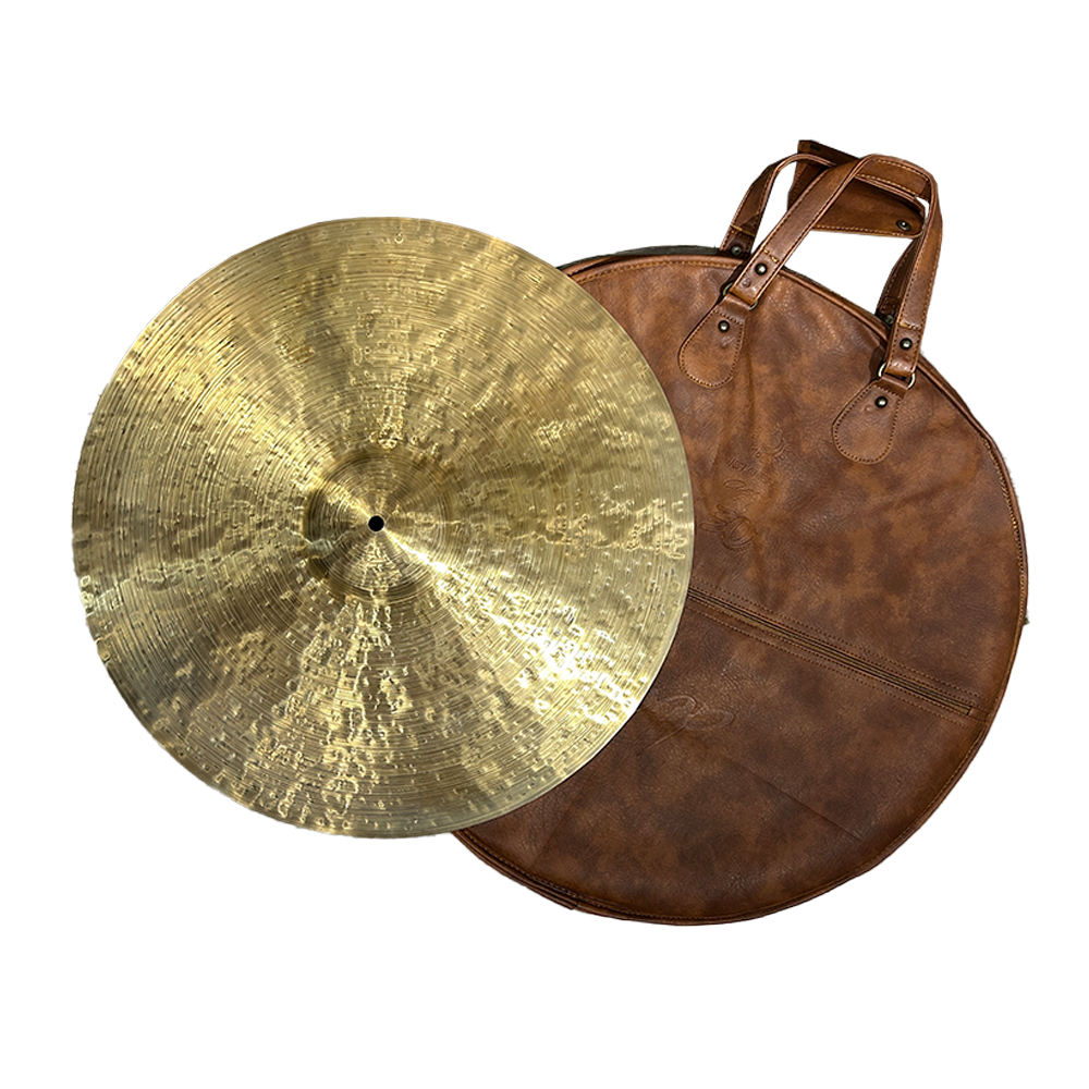 Istanbul Agop 22" 30TH ANNIVERSARY MEDIUM RIDE WITH LEATHER BAG