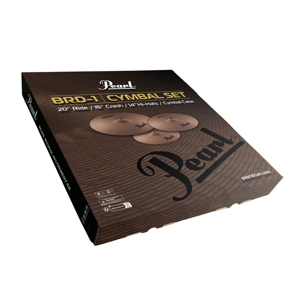 Pearl BRD CYMBAL PACKAGE (14"HH 16"CRASH 20"RIDE)