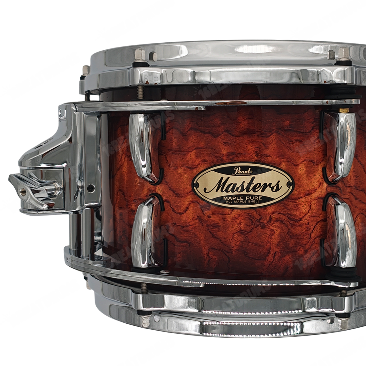 Pearl Drums Masters Maple Pure in Lava Bubinga MP4C-6-Pc-Complete-L/C#818