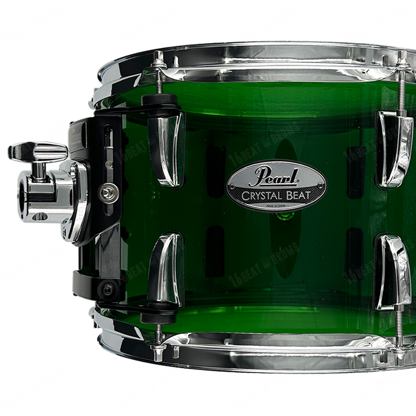 Pearl Drums Crystal Beat Seamless Acrylic in Emerald Green CRB-6-Pc-Complete-/C#754