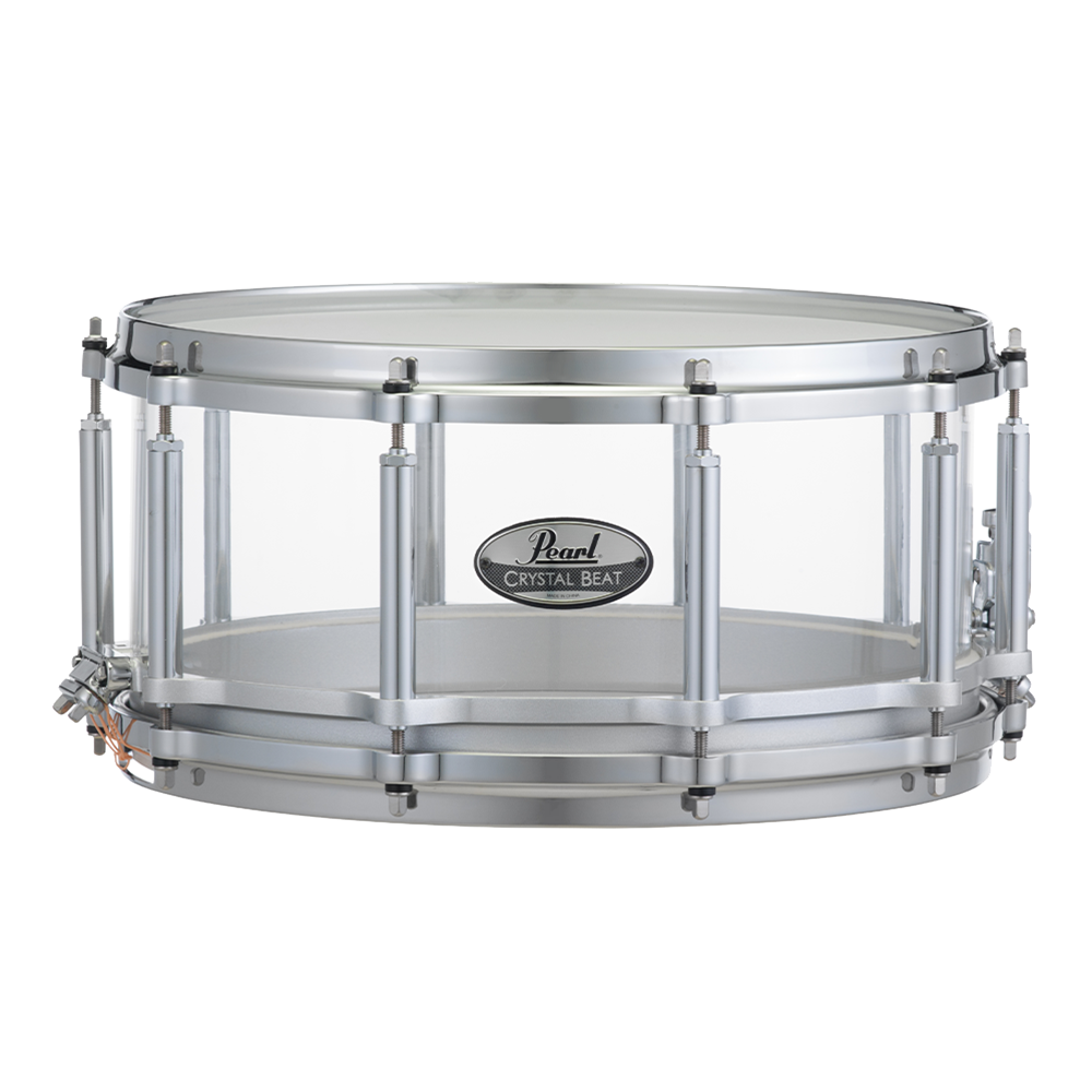 Pearl Drums Crystal Beat Seamless Acrylic in Ultra Clear (20" kick drum) CRB-5-Pc-Complete-20/C#730