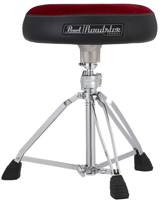 Pearl Red Cloth Drum Throne D-1500RST