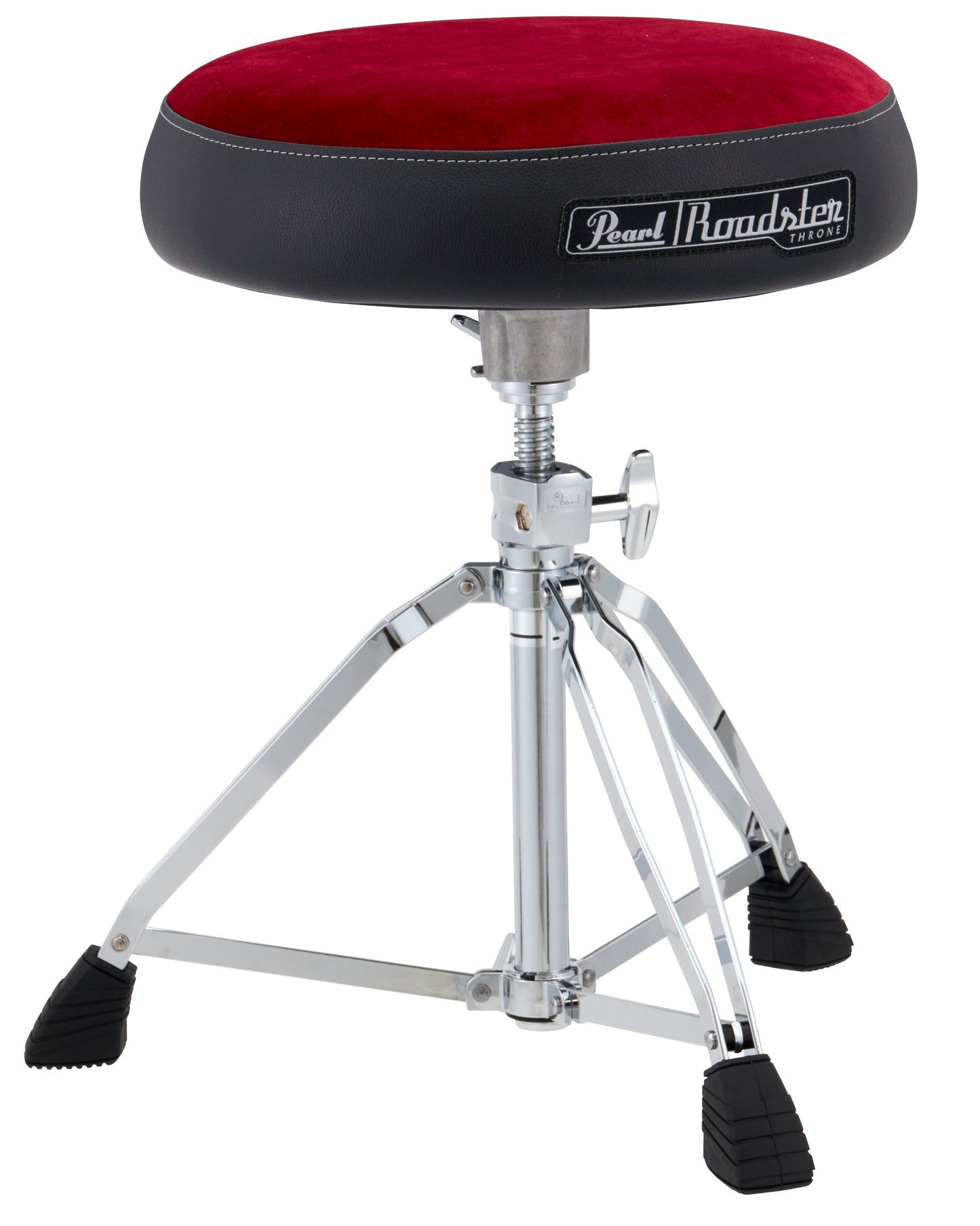 Pearl Red Cloth Drum Throne D-1500RST