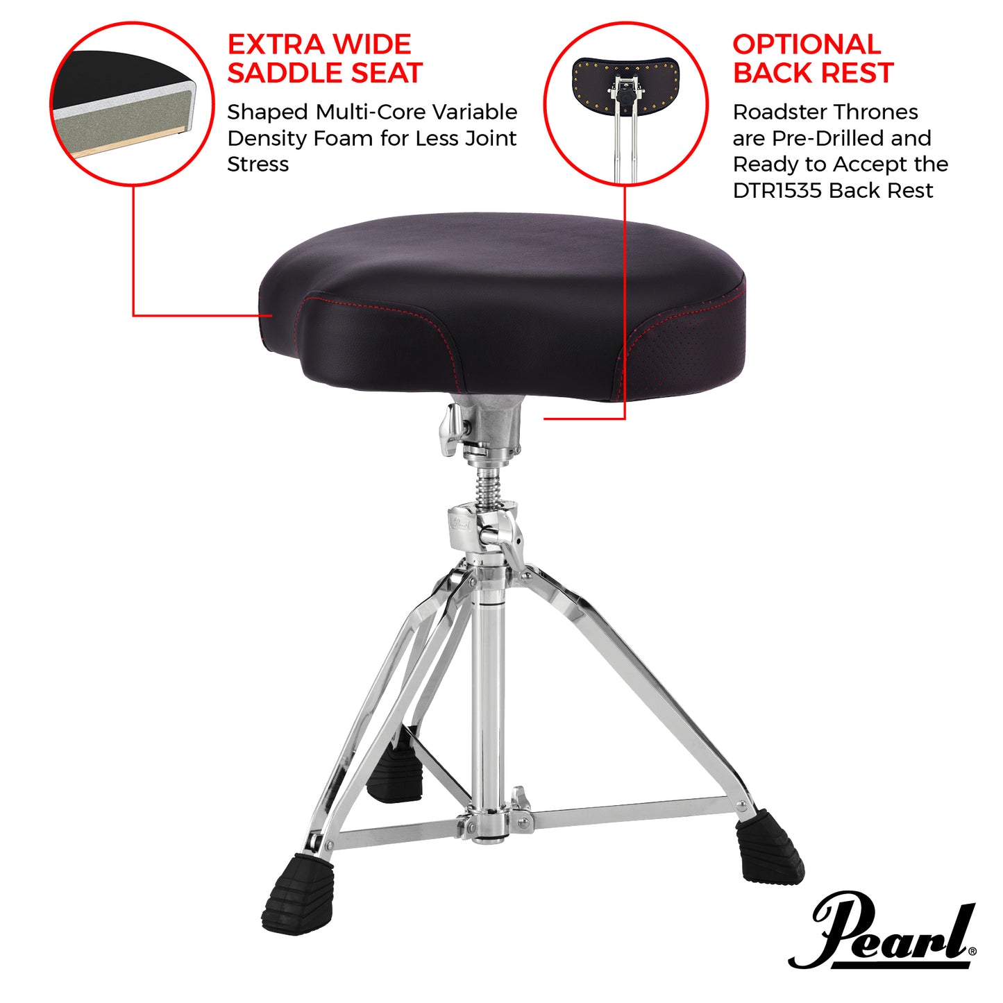 Pearl Drum Throne D-3500