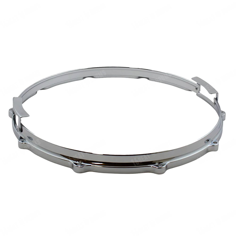 Pearl Die Cast Hoop for 14" 10 rod Snare Side with Guard DC-1410SG