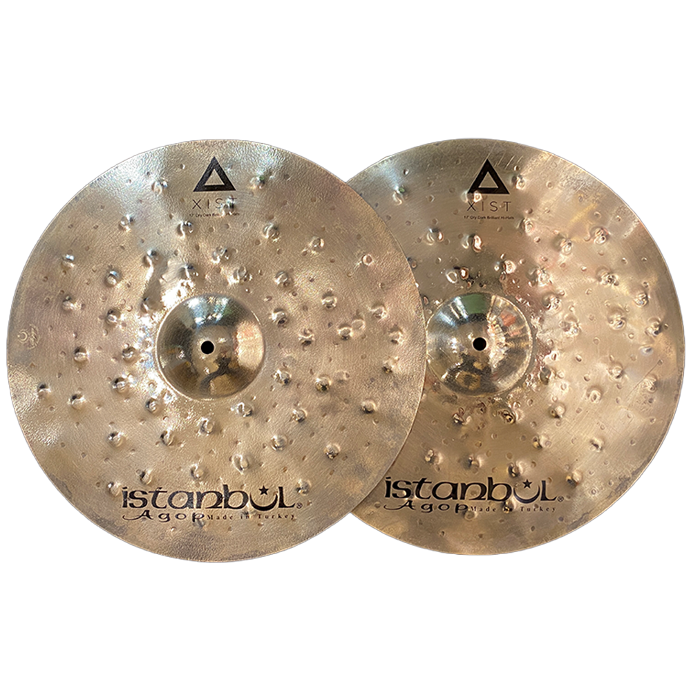Istanbul Agop 17" XIST BRILLIANT DRY DARK HI-HATS