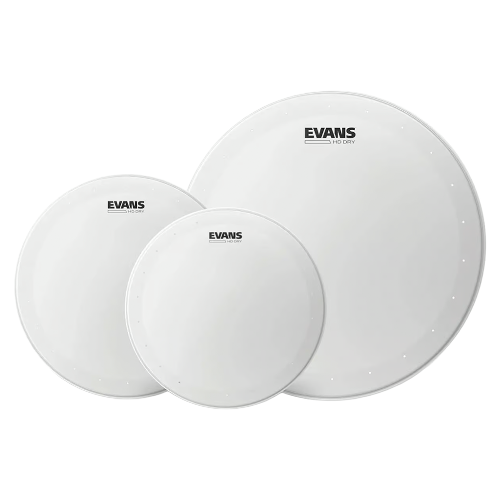 EVANS HD Dry Coated Tom Pack - Fusion 10ʺ, 12ʺ, 14ʺ