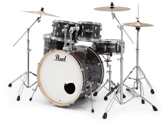Pearl Drums Export series complete 5 pc drum shell set with 22" kick drum EXX-725-SPN-C