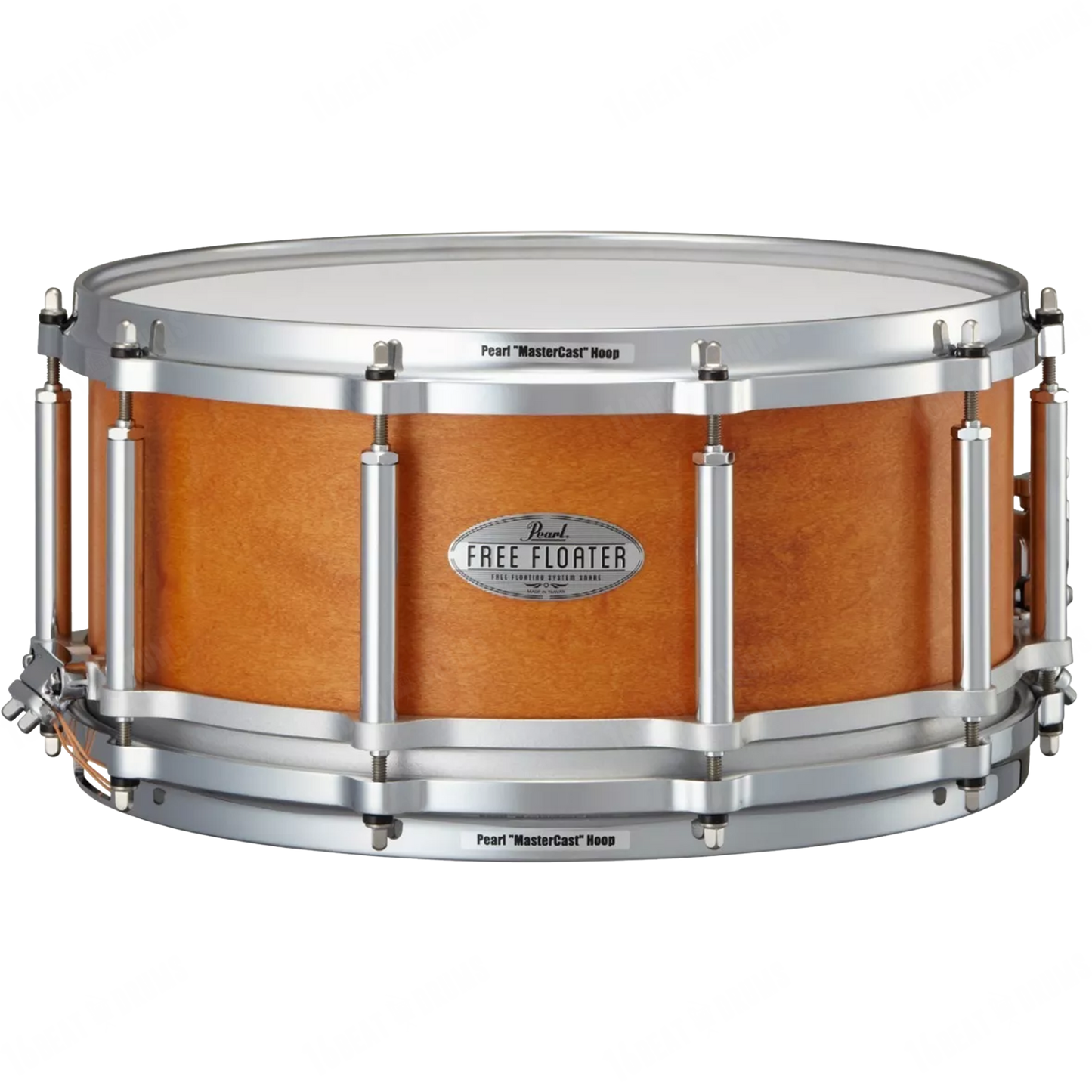 Pearl Free floating Maple and Mahogany Snare Drum 14"x6.5" FTMMH1465#321