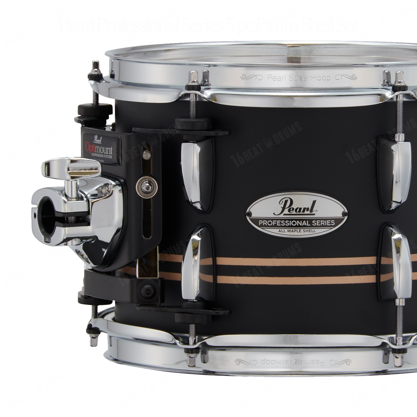 Pearl Drums Professional series in Satin Gold Contrail PMX-5-Pc-Complete-/C#776