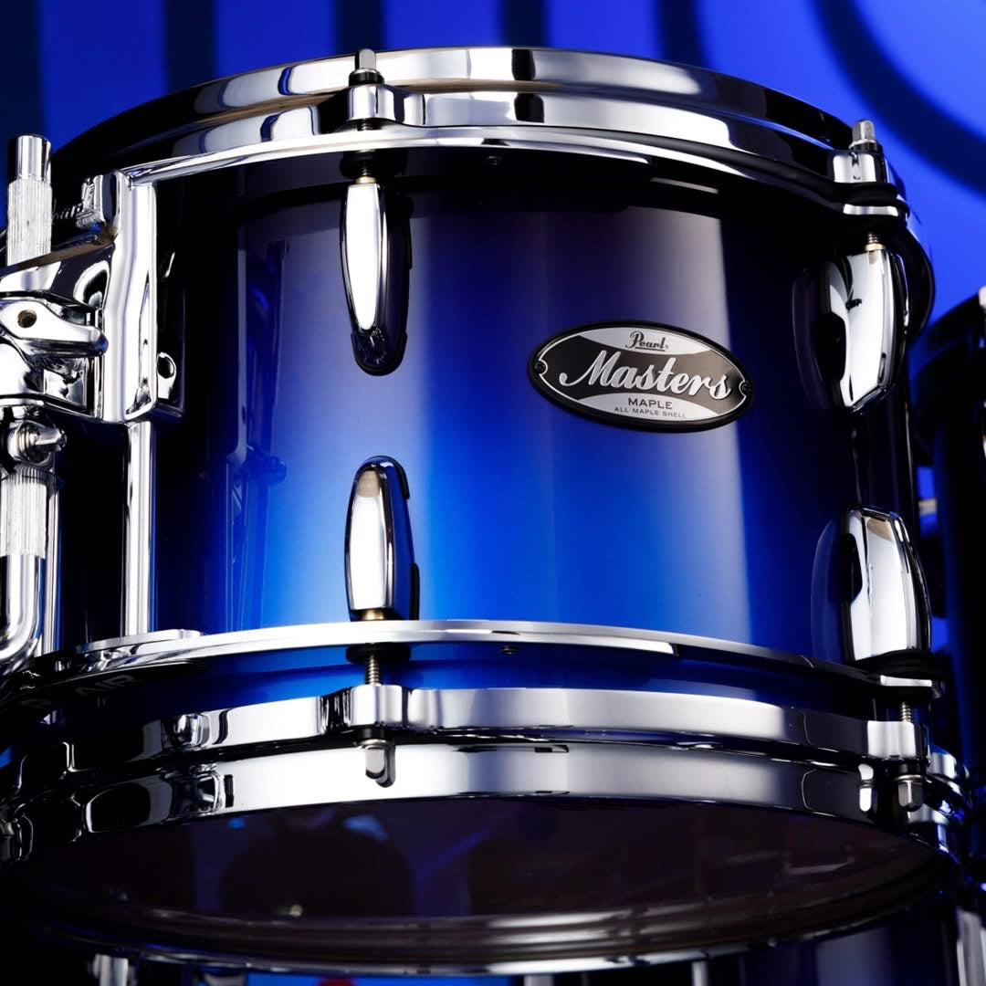 Pearl Drums Masters Maple in Kobalt Blue Fade Metallic MM6C-5-Pc-Complete-L/C#858