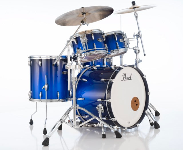 Pearl Drums Masters Maple in Kobalt Blue Fade Metallic MM6C-5-Pc-Complete-L/C#858