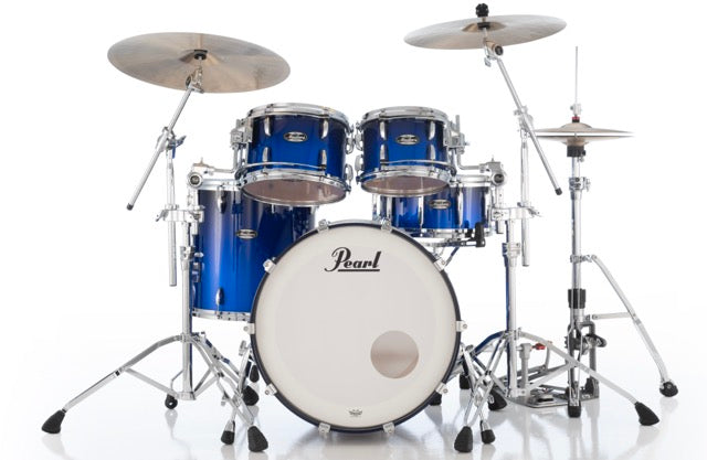 Pearl Drums Masters Maple in Kobalt Blue Fade Metallic MM6C-5-Pc-Complete-L/C#858