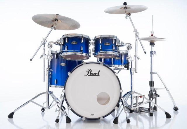 Pearl Drums Masters Maple in Kobalt Blue Fade Metallic MM6C-5-Pc-Complete-L/C#858