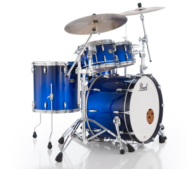 Pearl Drums Masters Maple in Kobalt Blue Fade Metallic MM6C-5-Pc-Complete-L/C#858