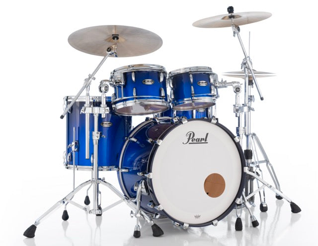 Pearl Drums Masters Maple in Kobalt Blue Fade Metallic MM6C-5-Pc-Complete-L/C#858