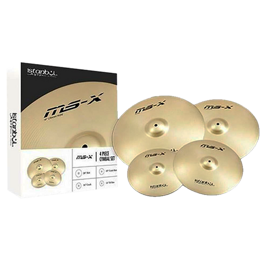 Istanbul Agop MS-X Bronze Cymbal Box Set (14"/16"/20"+18")