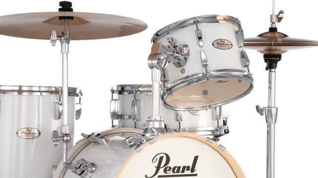 Pearl Drums (2024 Upgraded) Midtown 4 Pc Compact Drum set with Hardware MT564/C