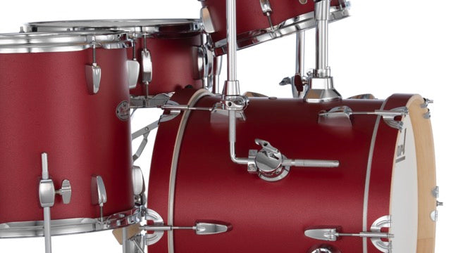 Pearl Drums (2024 Upgraded) Midtown 4 Pc Compact Drum set with Hardware MT564/C