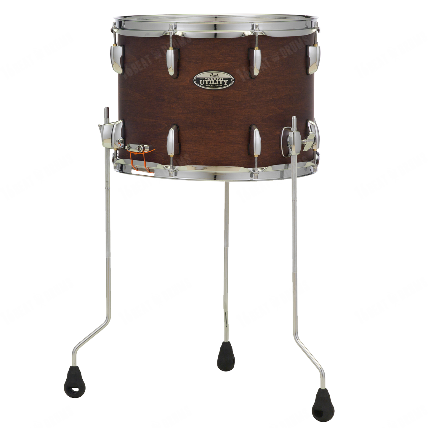 Pearl Modern Utility Maple Satin Brown Floor Tom Snare Drum 14"x10" MUS1410FM220