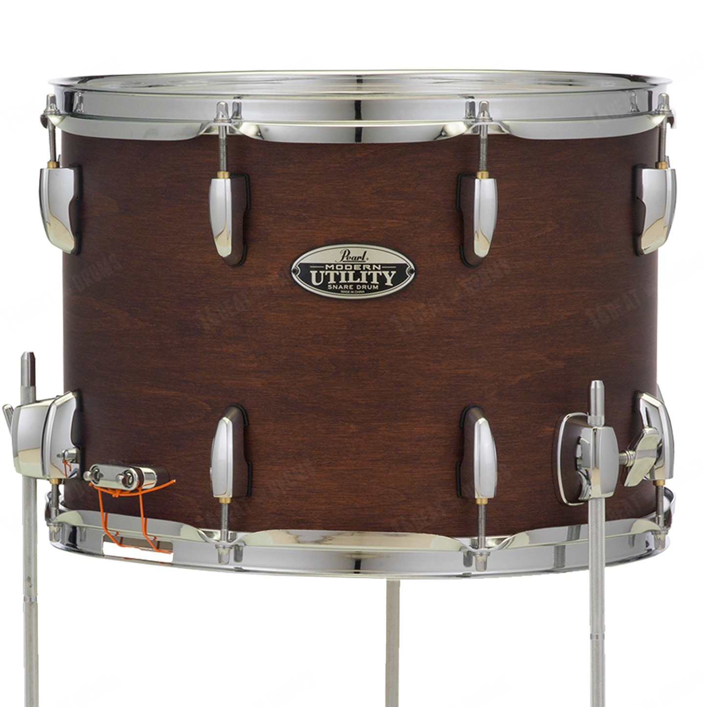 Pearl Modern Utility Maple Satin Brown Floor Tom Snare Drum 14"x10" MUS1410FM220