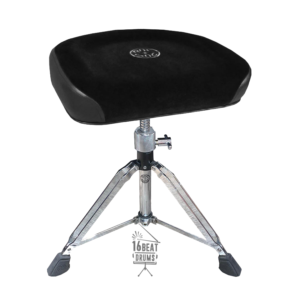 Roc N Soc (MS-SQ) Premium SQUARE Seat w Manual Spindle (Standard Height 18" to 24")