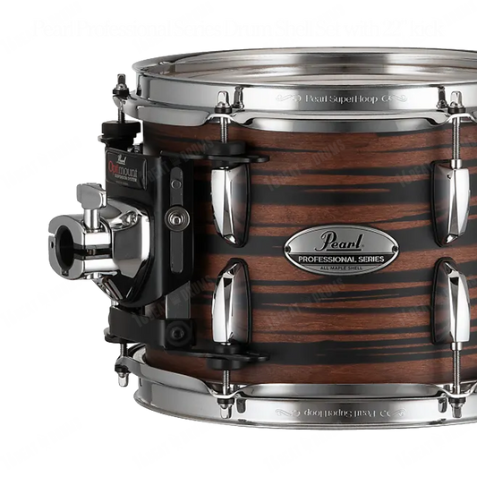 Pearl Drums Professional series in Mocha Swirl (22" Bass Drum) PMX-5-Pc-Complete-/C#883