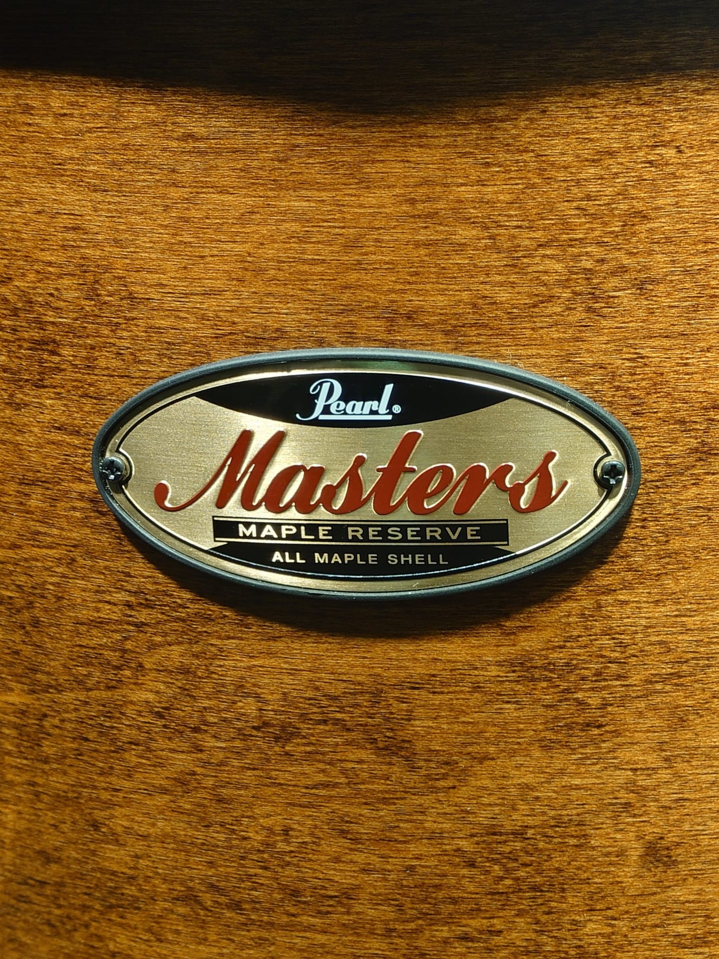 Pearl Drums Masters Maple Reserve in Matte Walnut (20" kick drum) MRV-5-Pc-Complete/C#201