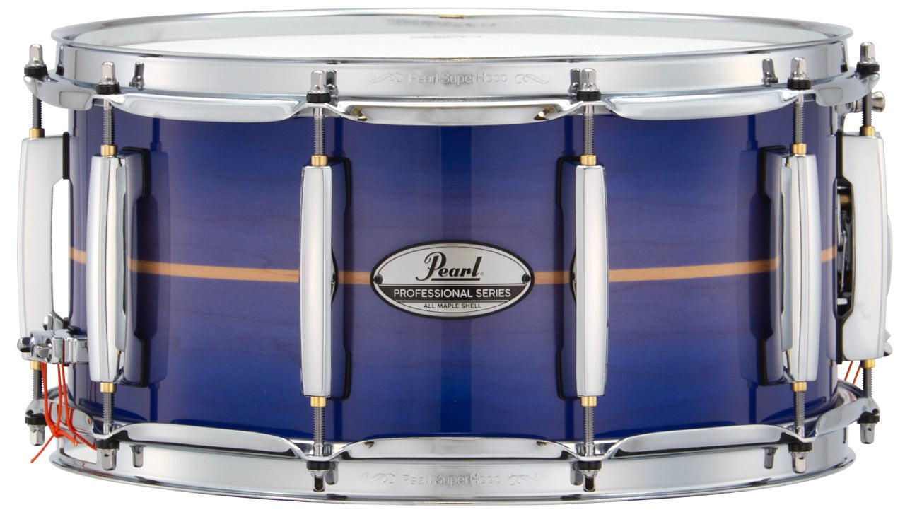Pearl Drums Professional series in Royal Blue Burst Stripe PMX-5-Pc-Complete-/C#764