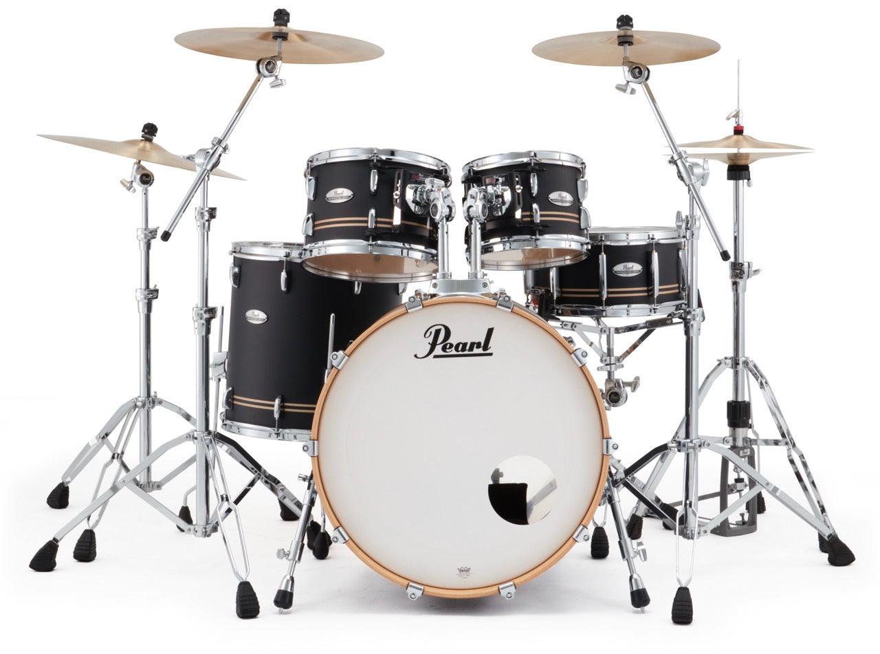 Pearl Drums Professional series in Satin Gold Contrail PMX-5-Pc-Complete-/C#776