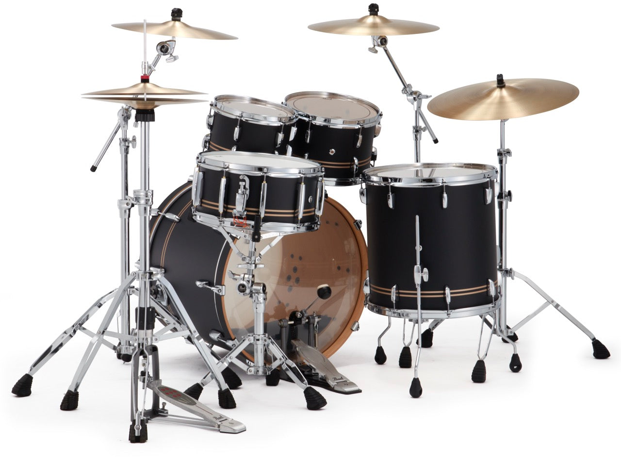 Pearl Drums Professional series in Satin Gold Contrail PMX-5-Pc-Complete-/C#776