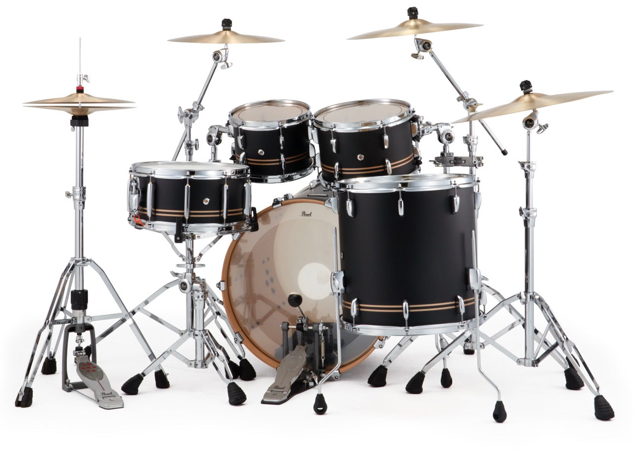Pearl Drums Professional series in Satin Gold Contrail PMX-5-Pc-Complete-/C#776