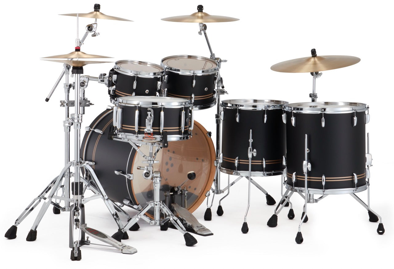 Pearl Drums Professional series in Satin Gold Contrail PMX-6-Pc-Complete-/C#776