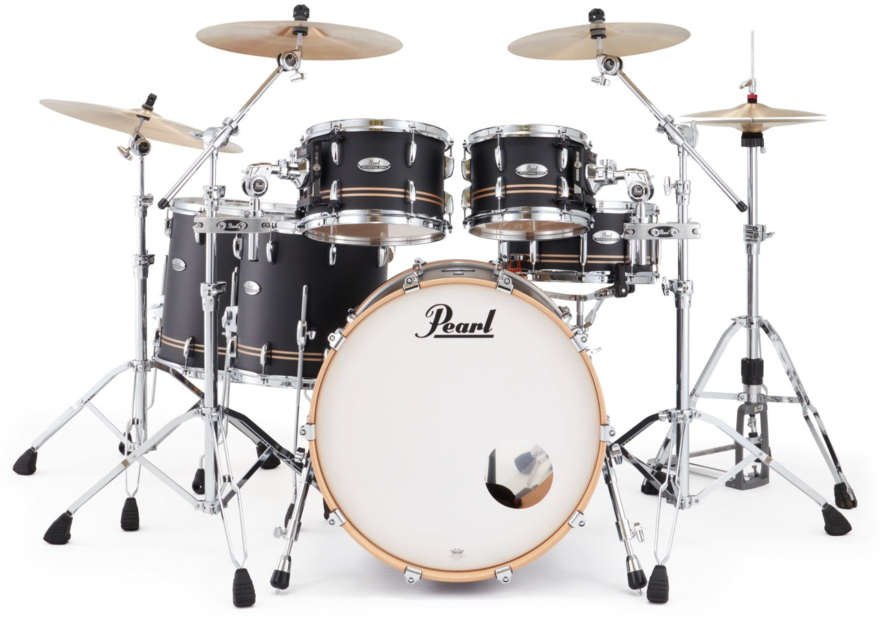 Pearl Drums Professional series in Satin Gold Contrail PMX-6-Pc-Complete-/C#776