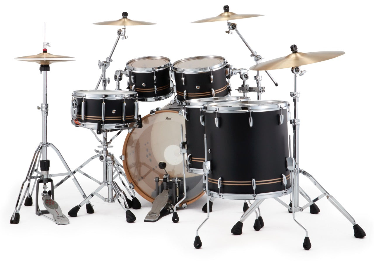 Pearl Drums Professional series in Satin Gold Contrail PMX-6-Pc-Complete-/C#776