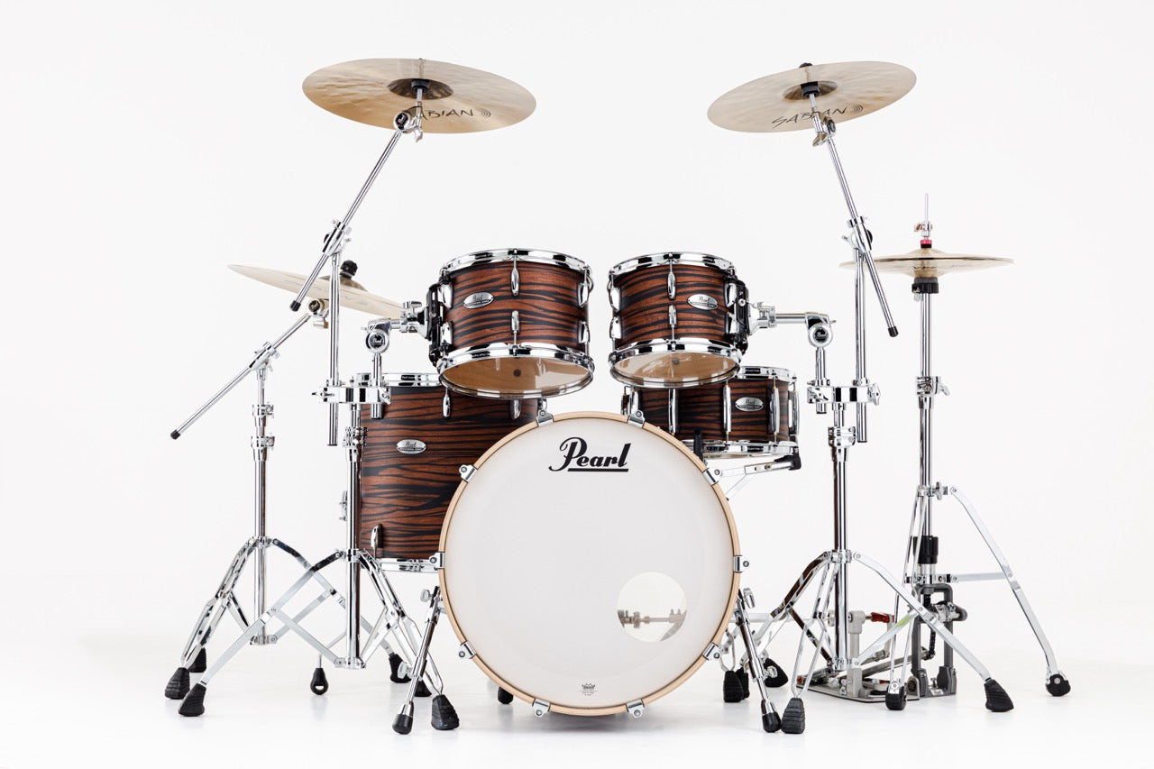 Pearl Drums Professional series in Mocha Swirl (22" Bass Drum) PMX-5-Pc-Complete-/C#883
