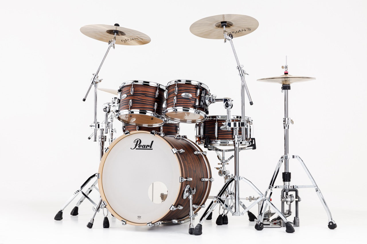 Pearl Drums Professional series in Mocha Swirl (22" Bass Drum) PMX-5-Pc-Complete-/C#883