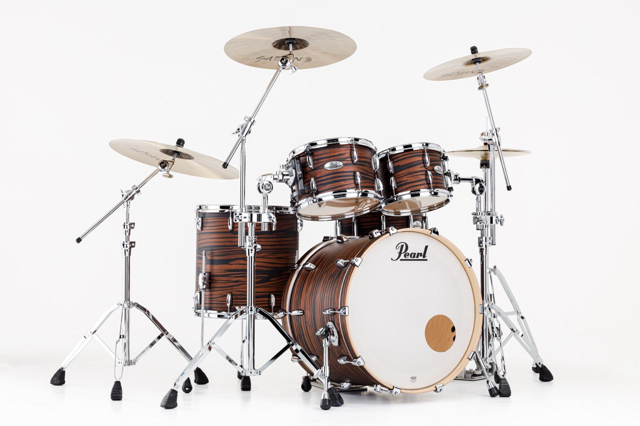 Pearl Drums Professional series in Mocha Swirl (22" Bass Drum) PMX-5-Pc-Complete-/C#883