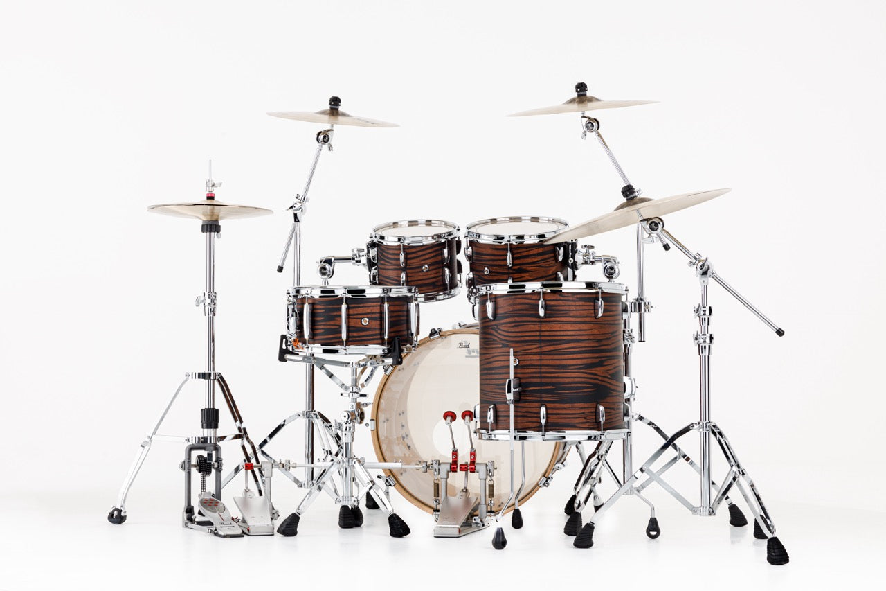 Pearl Drums Professional series in Mocha Swirl (22" Bass Drum) PMX-5-Pc-Complete-/C#883