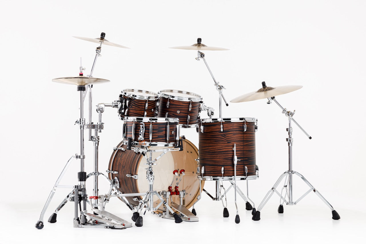 Pearl Drums Professional series in Mocha Swirl (22" Bass Drum) PMX-5-Pc-Complete-/C#883