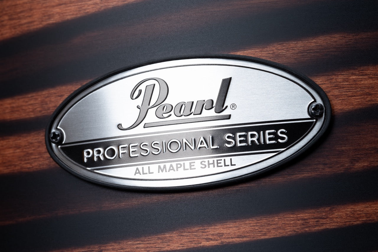 Pearl Drums Professional series in Mocha Swirl (20" kick drum) PMX-5-Pc-Complete-20/C#883