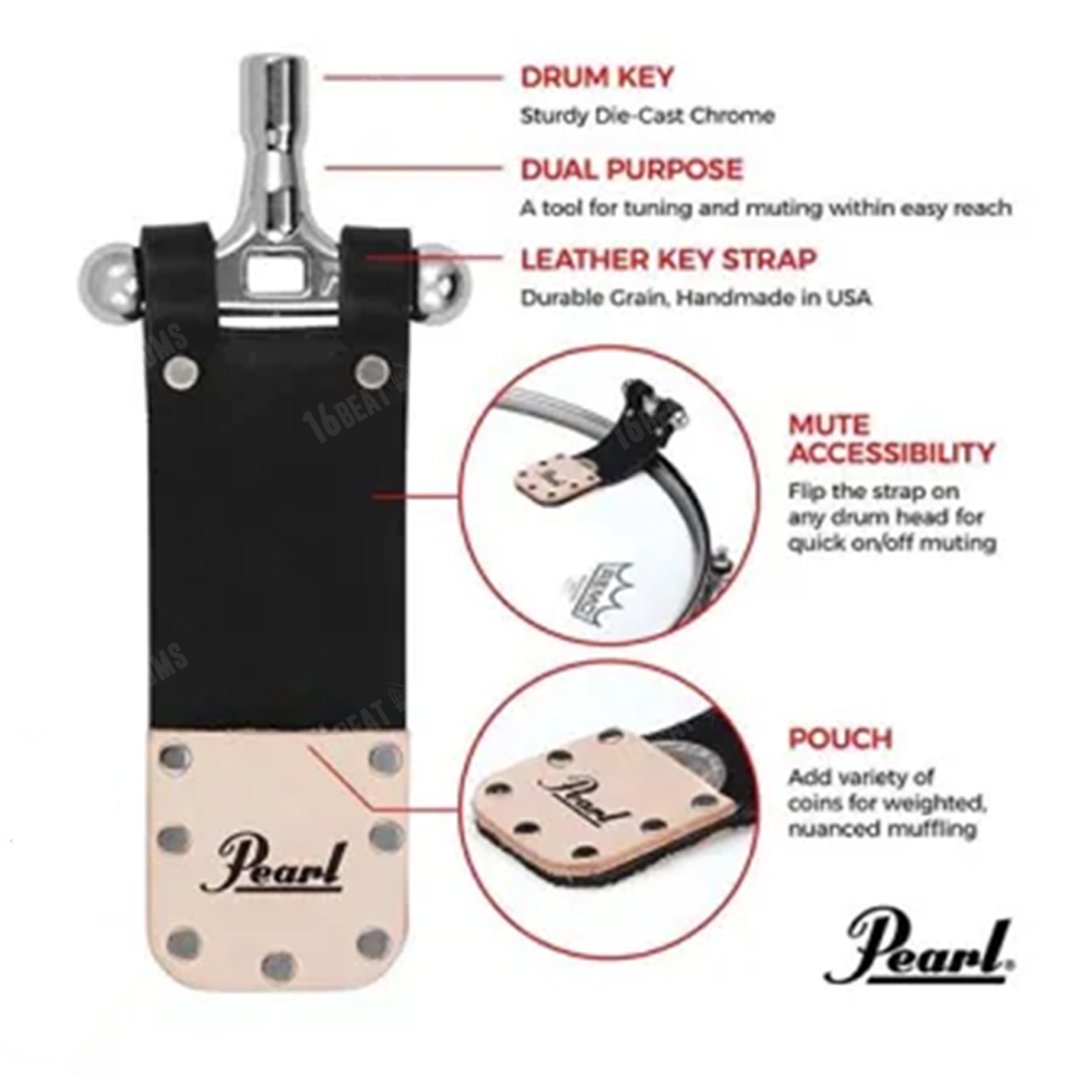Pearl Flip Mute Drum Key PFMDK080