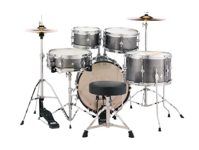 Pearl Drums Roadshow Junior series complete 5 pc drumset with 16" kick drum with hardware and throne RSJ-465-C-C