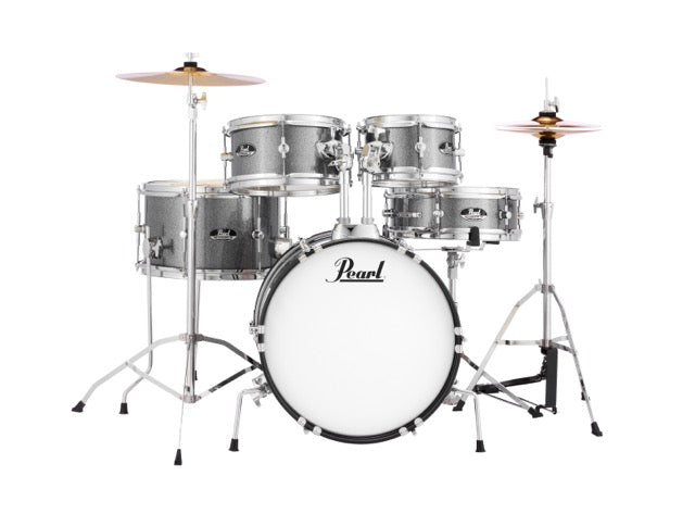 Pearl Drums Roadshow Junior series complete 5 pc drumset with 16" kick drum with hardware and throne RSJ-465-C-C