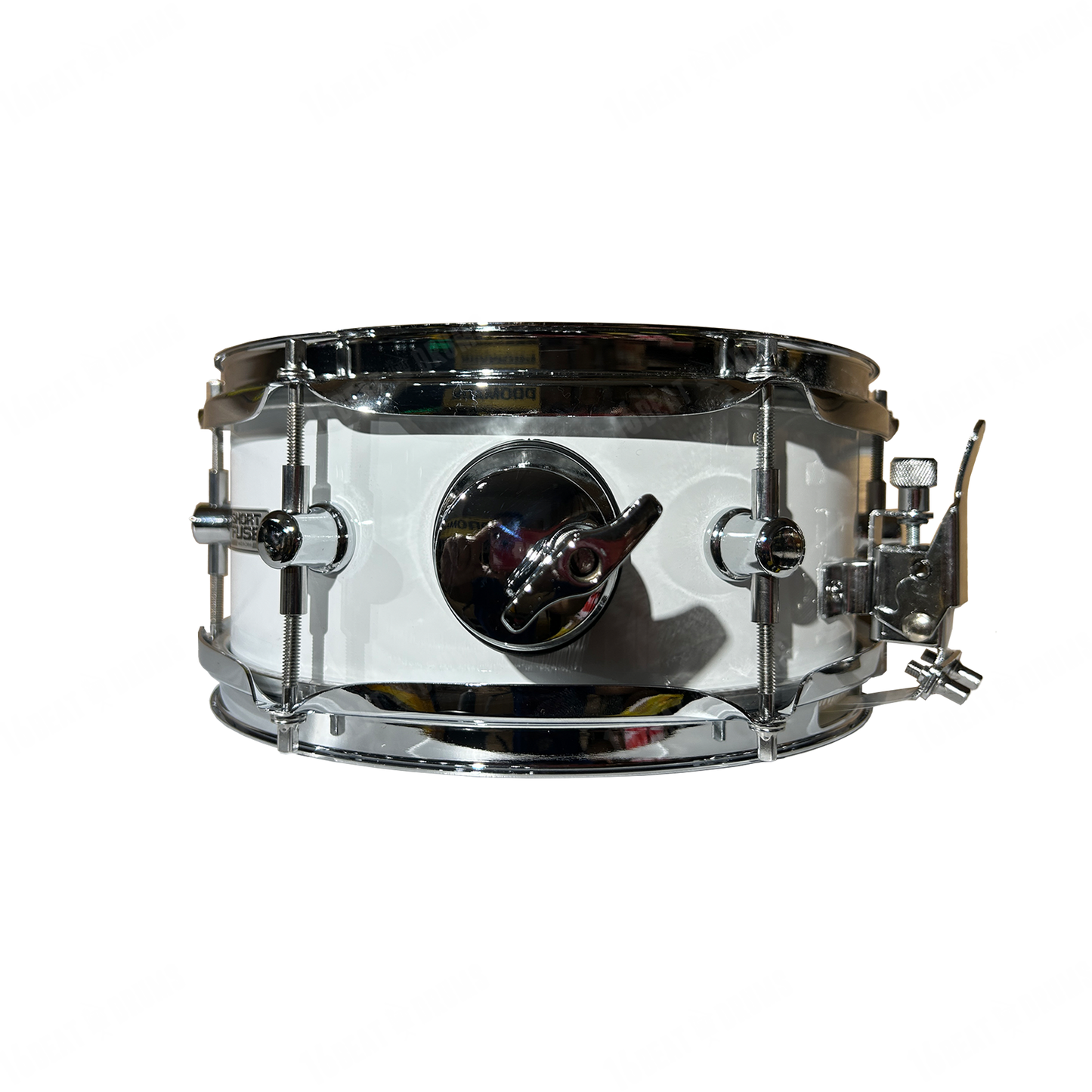 Pearl Short Fuse White Mounted Snare Drum 10"x4.5" SFS10/C#33
